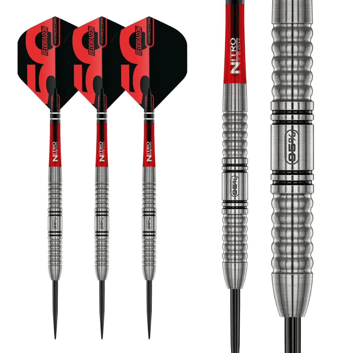 Red Dragon 50 Year Collection Penetrator 1 95% Tungsten Steel Tip Darts