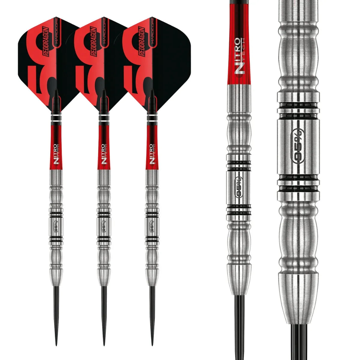 Red Dragon 50 Year Collection Penetrator 4 95% Tungsten Steel Tip Darts