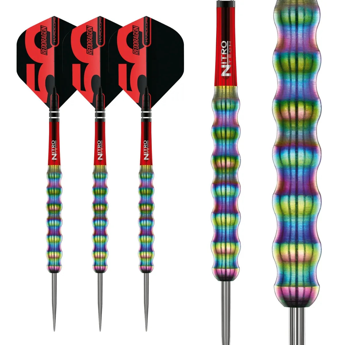 Red Dragon 50 Year Collection Shockwave 90% Tungsten Steel Tip Darts