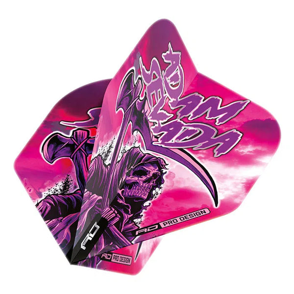 Red Dragon Adam Sevada Hardcore Premium Standard Flights-1-Premier Darts