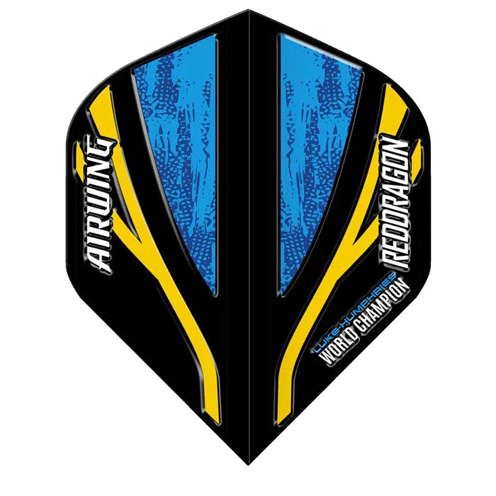 Red Dragon Airwing Luke Humphries Word Champion Black and Blue Standard Flights