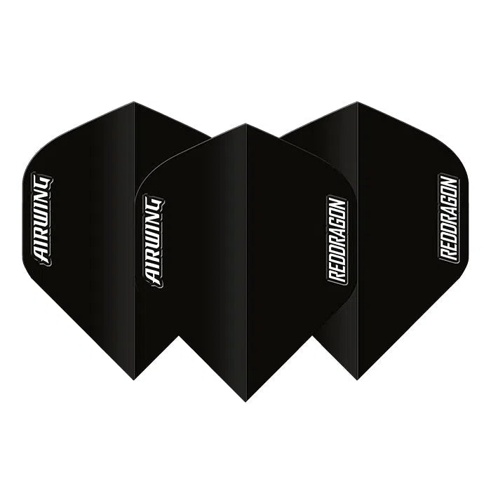 Red Dragon Airwing Moulded Black Standard Flights