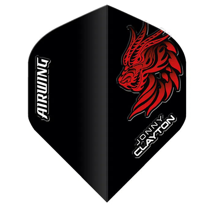 Red Dragon Airwing Moulded Jonny Clayton Dragon Standard Flights