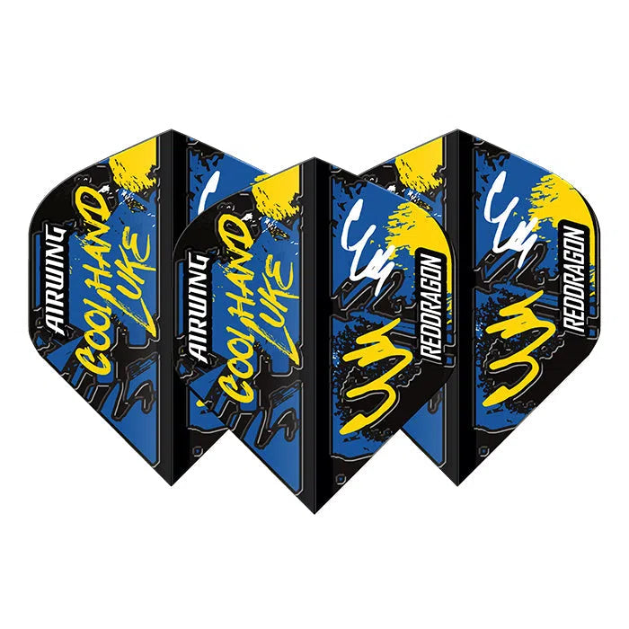 Red Dragon Airwing Moulded Luke Humphries Black Standard Flights