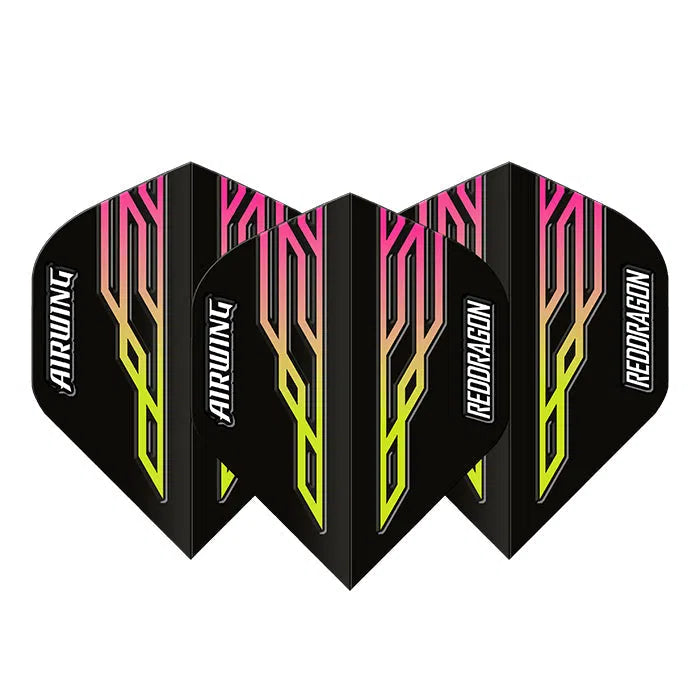 Red Dragon Airwing Moulded Pink and Yellow Standard Flights