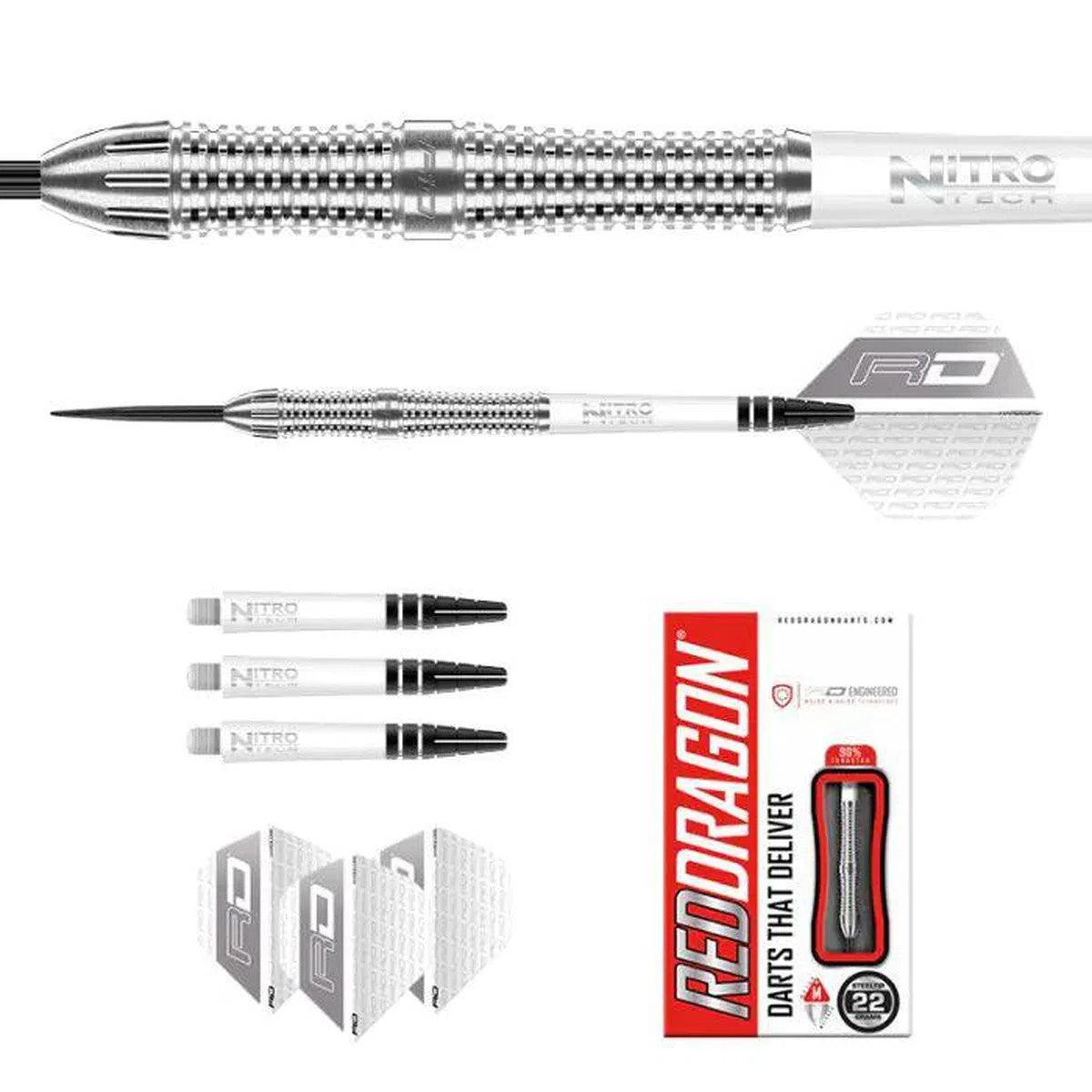 Red Dragon Amari 90% Tungsten Steel Tip Darts