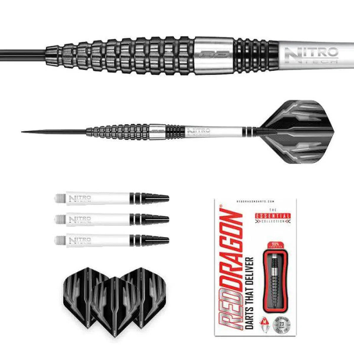 Red Dragon Carnage 3 90% Tungsten Steel Tip Darts