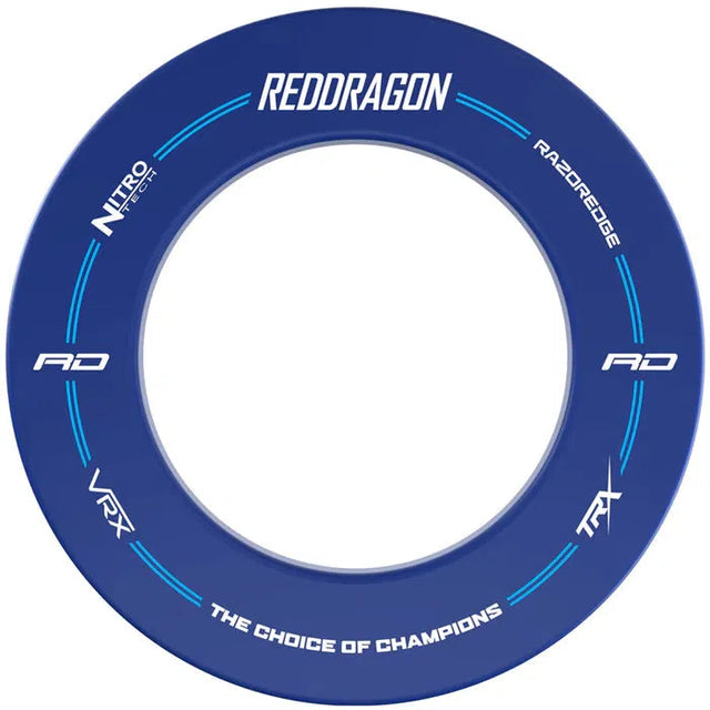 Red Dragon Dartboard Surround  Blue