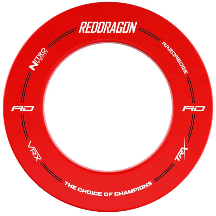 Red Dragon Dartboard Surround Red