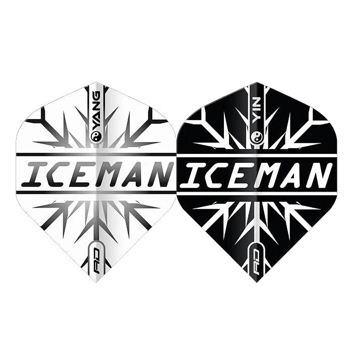 Red Dragon Gerwyn Price Black and White Yin Yang Flights