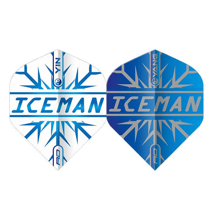 Red Dragon Gerwyn Price Blue and White Yin Yang Flights