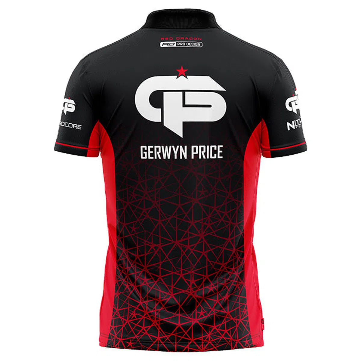Red Dragon Gerwyn Price Signature Red Polo