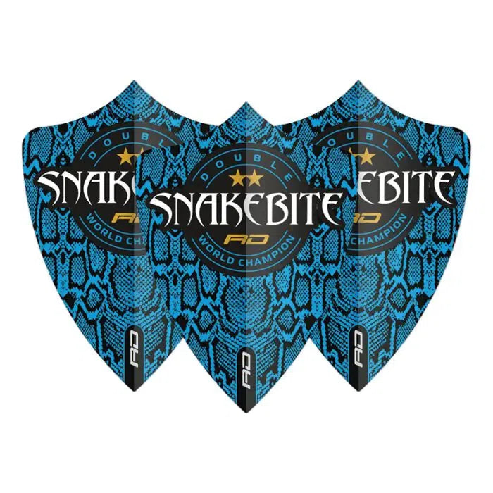Red Dragon Hardcore Freestyle Ionic Snakebite Blue Logo Flights