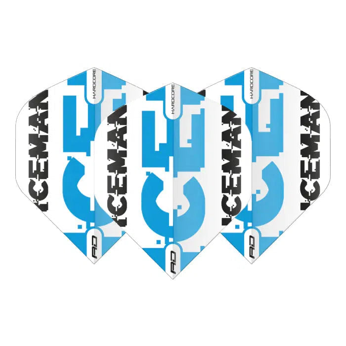 Red Dragon Hardcore Gerwyn Price Blue Logo Standard Flights