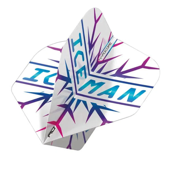 Red Dragon Hardcore Gerwyn Price Rainbow Snowflake Standard Flights-1-Premier Darts
