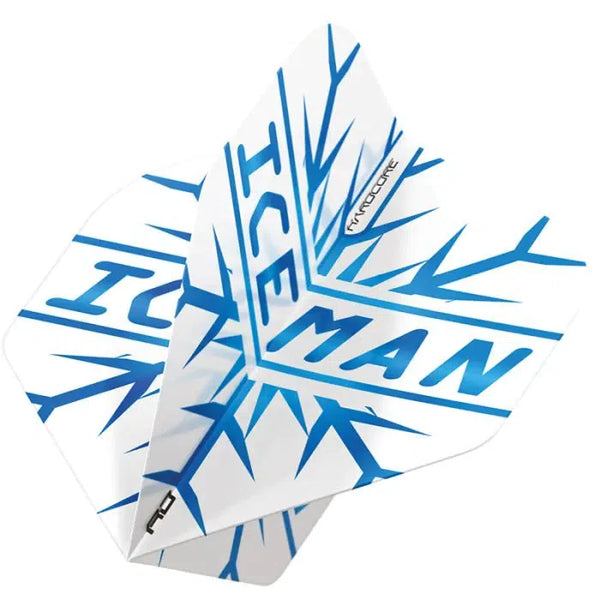 Red Dragon Hardcore Gerwyn Price White Snowflake Standard Flights-1-Premier Darts