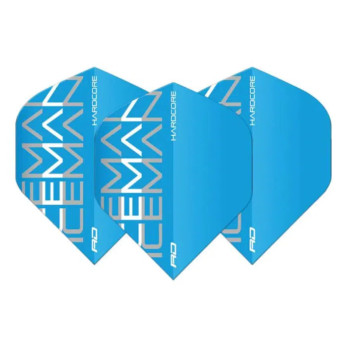 Red Dragon Hardcore Iceman White Triple Standard Flights