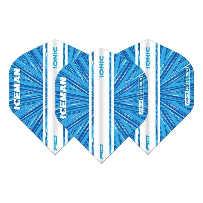 Red Dragon Hardcore Ionic Gerwyn Price Blue Burst Standard Flights