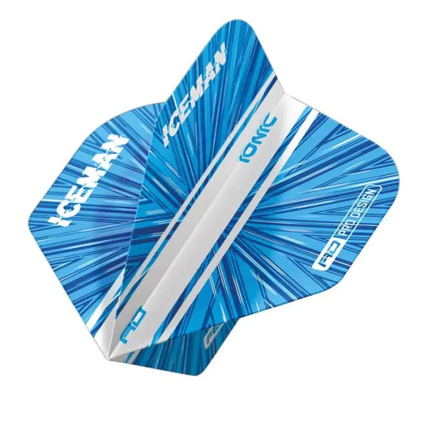 Red Dragon Hardcore Ionic Gerwyn Price Blue Burst Standard Flights-1-Premier Darts