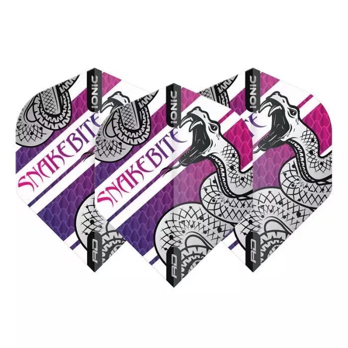 Red Dragon Hardcore Ionic Snakebite Coiled Snake Purple Flights