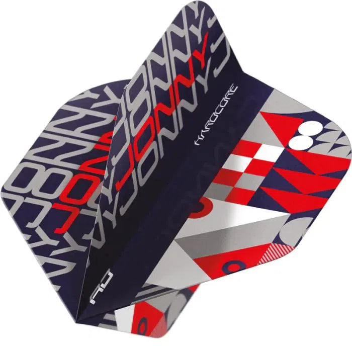 Red Dragon Hardcore Jonny Stack Black and Red Flights