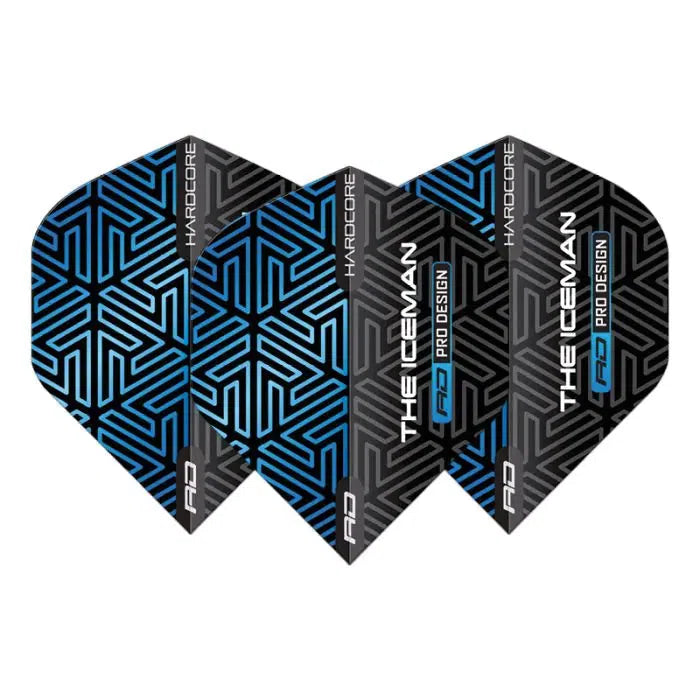 Red Dragon Hardcore Premium Gerwyn Price Blue and Black Flights