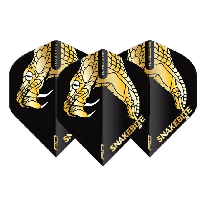 Red Dragon Hardcore Premium Snakebite Gold Snake Flights