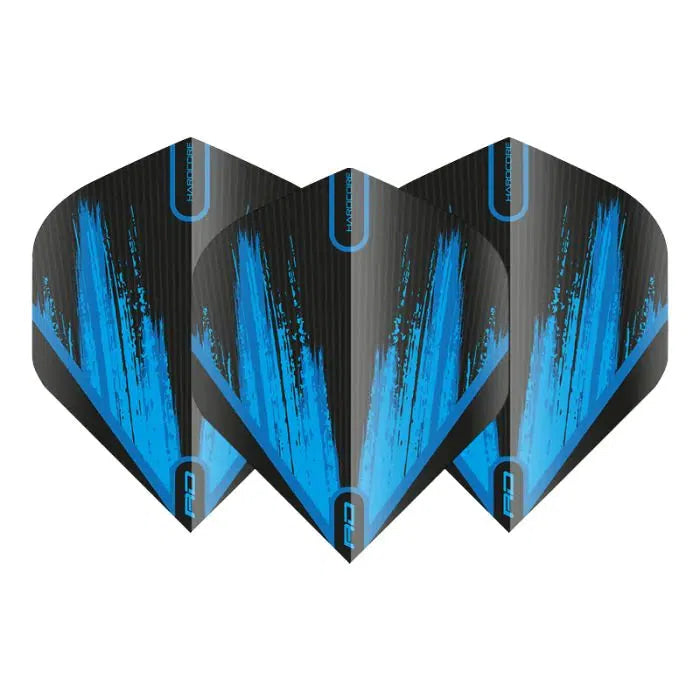 Red Dragon Hardcore Radical Black and Blue Standard Flights