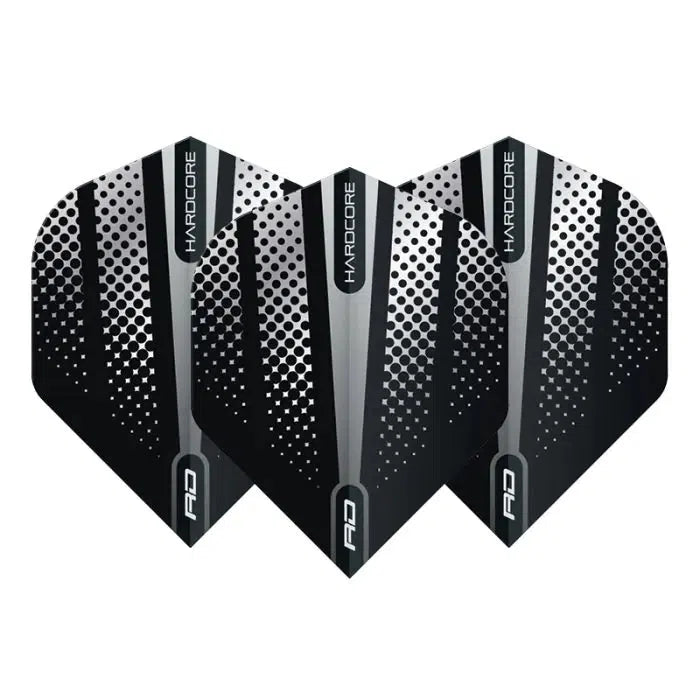 Red Dragon Hardcore Radical Black Flash Standard Flights