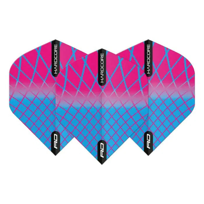 Red Dragon Hardcore Radical Harlequin Standard Flights