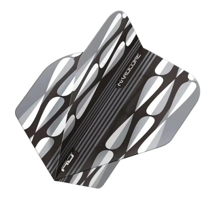 Red Dragon Hardcore Radical White Teardrop Standard Flights