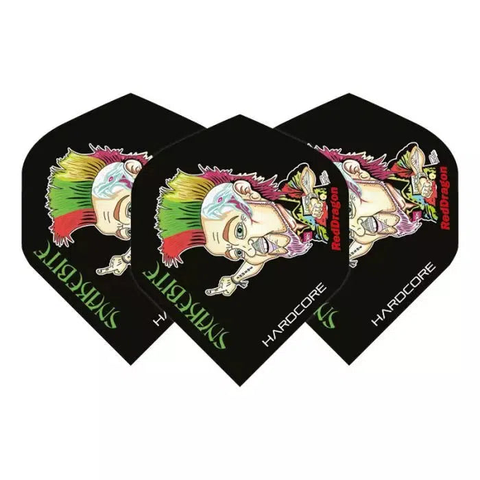 Red Dragon Hardcore Snakebite Cartoon Flights