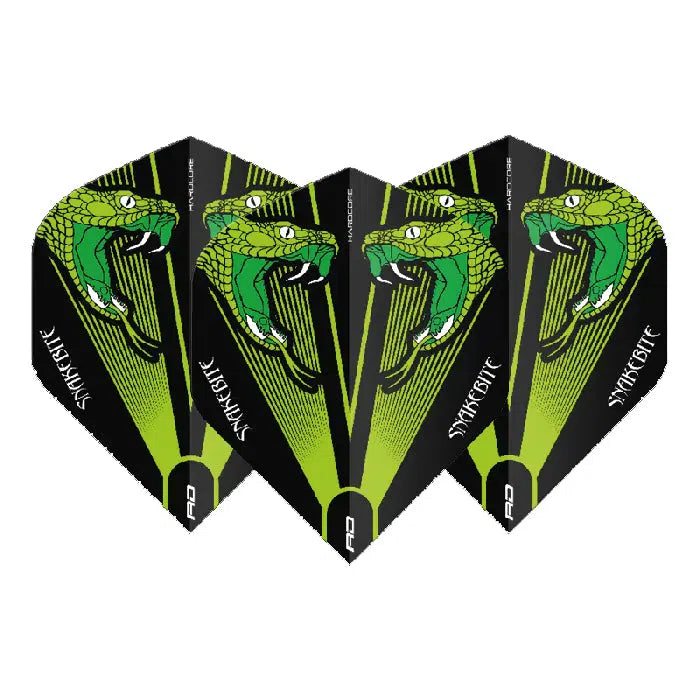 Red Dragon Hardcore Snakebite Green Snake Flights