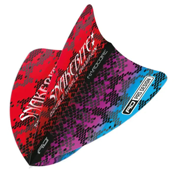 Red Dragon Hardcore Snakebite Multi Freestyle Flights-1-Premier Darts