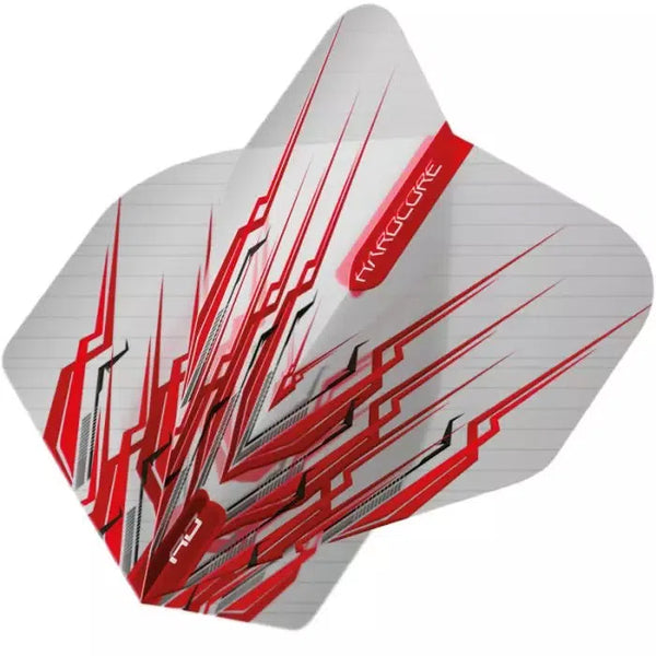 Red Dragon Hardcore Snakebite Red Mohawk Flights-1-Premier Darts