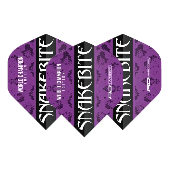 Red Dragon Hardcore Snakebite World Champion 2020 Purple Flights