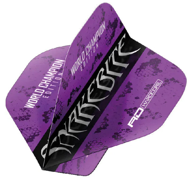 Red Dragon Hardcore Snakebite World Champion 2020 Purple Flights-1-Premier Darts