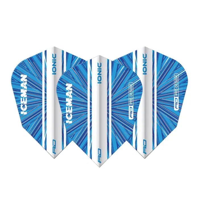 Red Dragon Hardcore VStandard Gerwyn Price Blue Burst Flights
