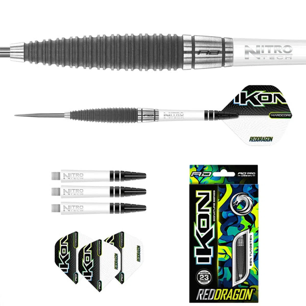 Red Dragon Ikon 1.1 85% Tungsten Steel Tip Darts