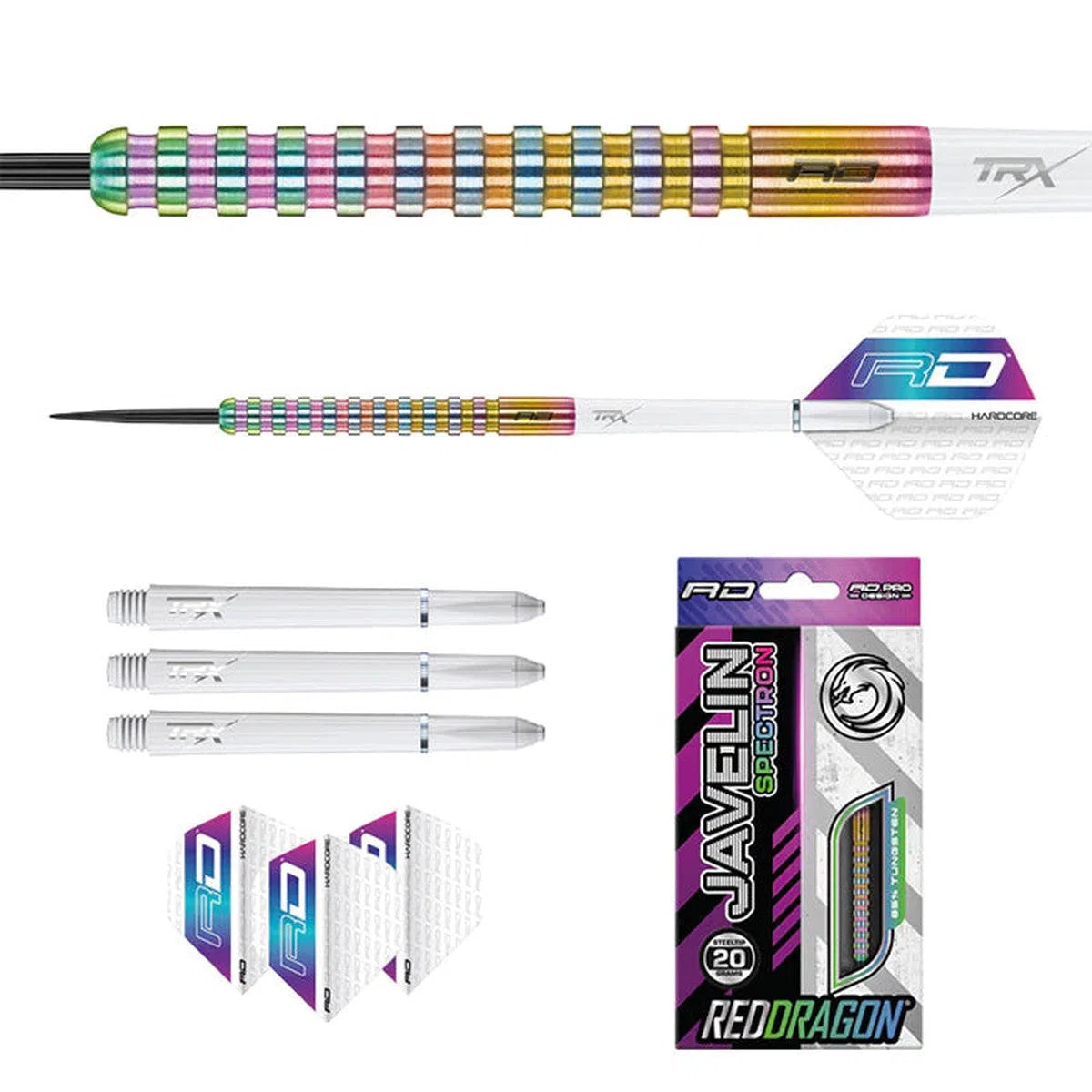 Red Dragon Javelin Spectron 85% Tungsten Steel Tip Darts