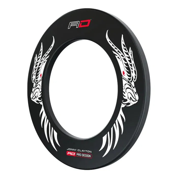 Red Dragon Jonny Clayton Dartboard Surround