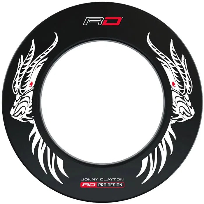 Red Dragon Jonny Clayton Dartboard Surround