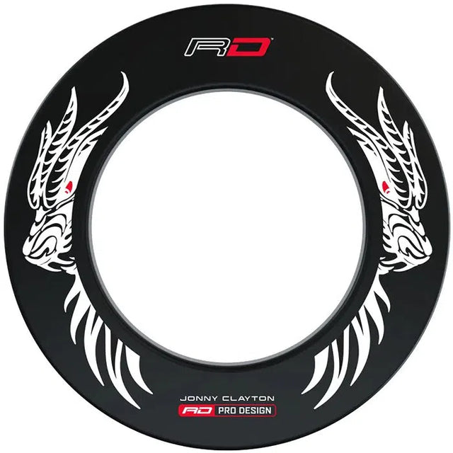Red Dragon Jonny Clayton Dartboard Surround