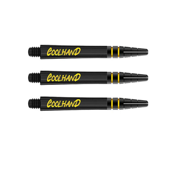 Red Dragon Luke Humphries Logo Nitrotech Shafts - Black-1-Black-Medium-Premier Darts