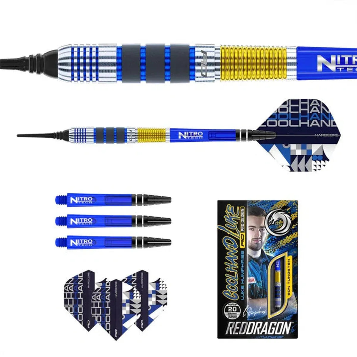 Red Dragon Luke Humphries Originals Soft Tip Darts