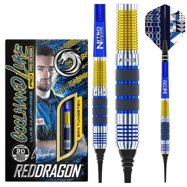 Red Dragon Luke Humphries Originals Soft Tip Darts-1-20 GRAM-Premier Darts