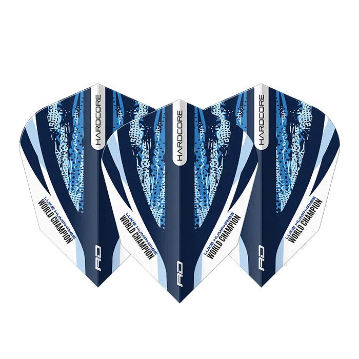 Red Dragon Luke Humphries World Champion Blue and White VStandard Flights