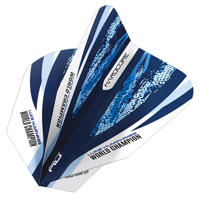 Red Dragon Luke Humphries World Champion Blue and White VStandard Flights