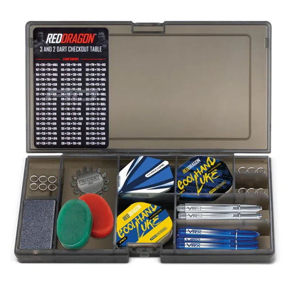 Red Dragon Luke Humphries World Champion Optima Accessory Pack-1-Premier Darts