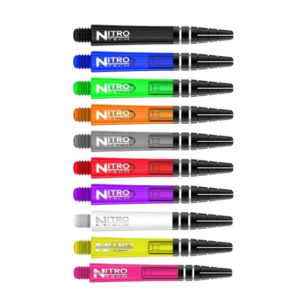 Red Dragon Nitrotech Shafts-1-Black-Short-Premier Darts